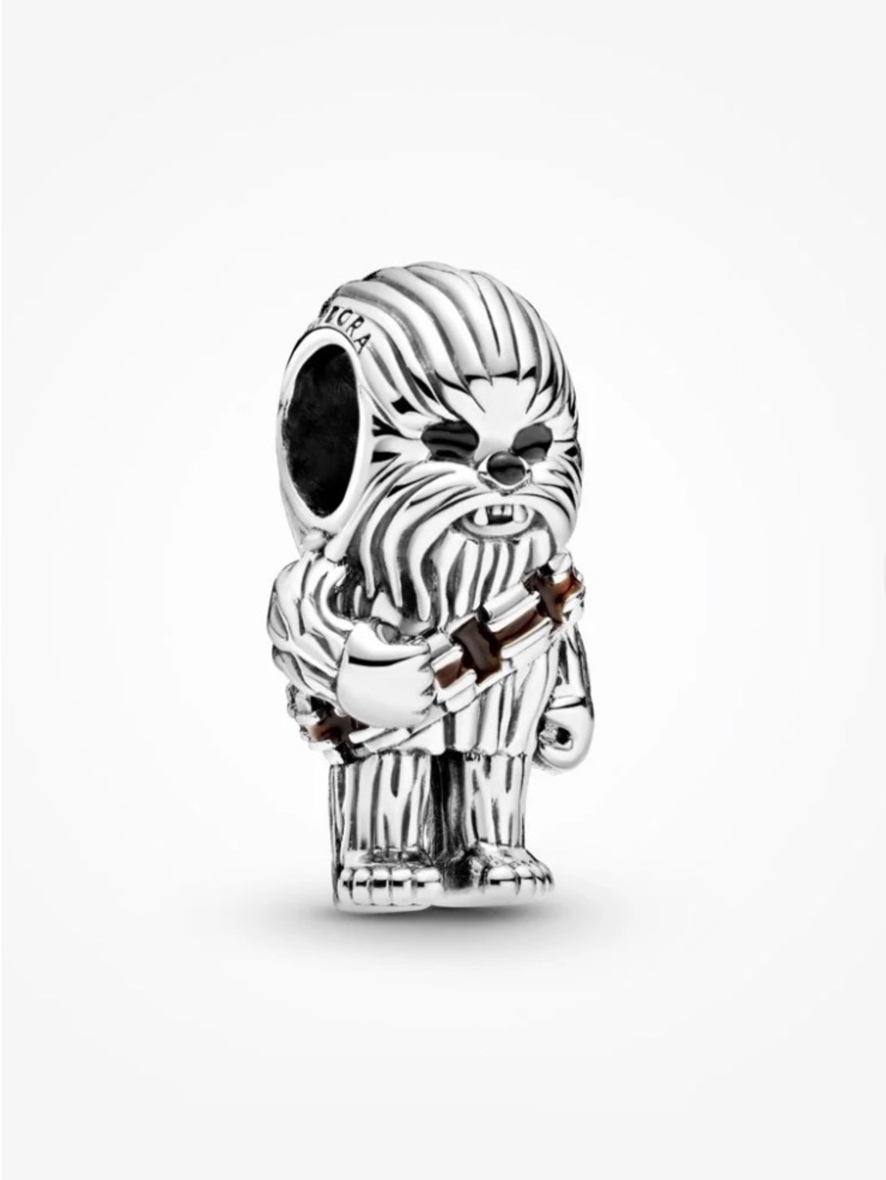 Pandora Chewbacca Charm with Brown Accent Bandolier